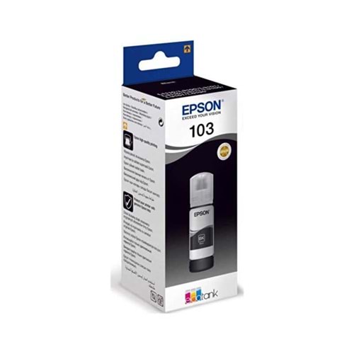 Epson C13T00S14A (103) 65ml Siyah Mürekkep