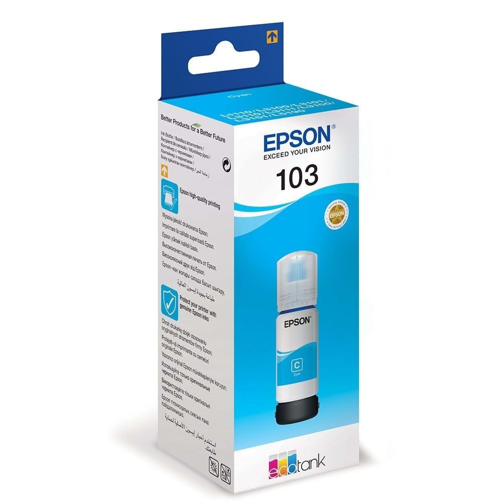 Epson T00S24A 103C 65ml Mavi Mürekkep