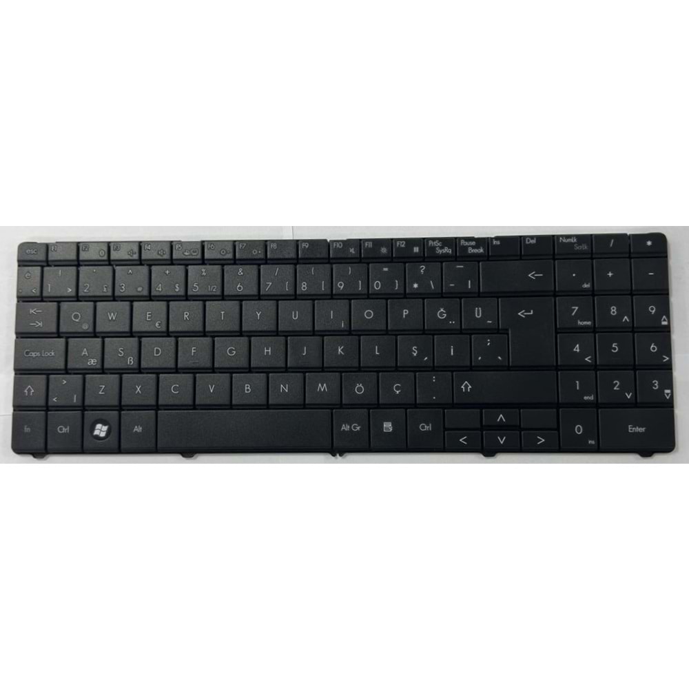 Retro NBKL413 Packard Bell EasyNote MT85 Uyumlu Notebook Klavyesi