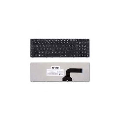 Retro NBKL503TR Asus Notebook Klavye - Tuş Takımı / Siyah - TR