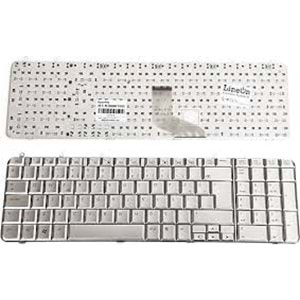 Retro NBKL074 HP DV7-1000 Uyumlu Notebook Klavyesi Silver