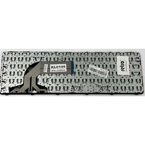 Retro NBKL105 15-N000 Uyumlu Siyah Notebook Klavyesi