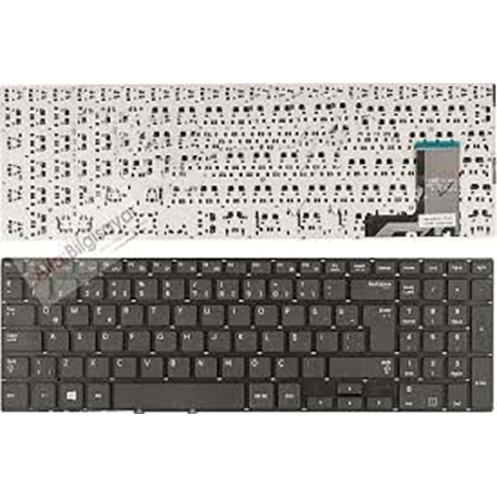 Retro NBKL140B Samsung NP370R5E, NP370R5E-S0ATR, NP370R5E-S05TR Uyumlu Notebook Klavyesi - Siyah - TR