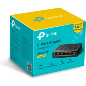 Tp-Link LS1005G 5Port 10/100/1000 Gigabit Desktop Switch