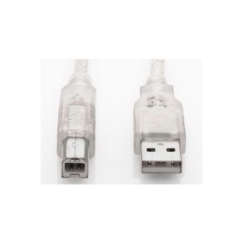 S-Link SL-U2010 Usb2,0 10M Şeffaf Yazıcı Kablo