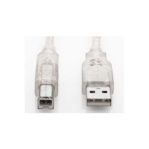 S-Link SL-U2010 Usb2,0 10M Şeffaf Yazıcı Kablo