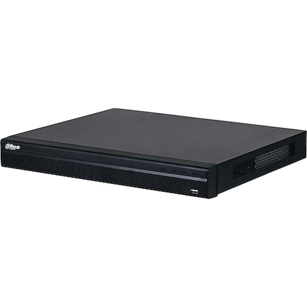 Dahua NVR4216-16P-4KS2/L 16 Kanal 1080P 2x6TB 8MP HDMI+VGA+2xUSB RJ45 Poe NVR Kayıt Cihazı