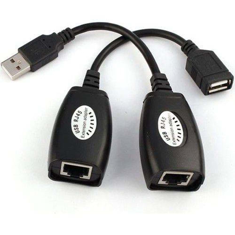 Molix MX-4650 USB2,0 to RJ45 Extender Uzatıcı Adaptör