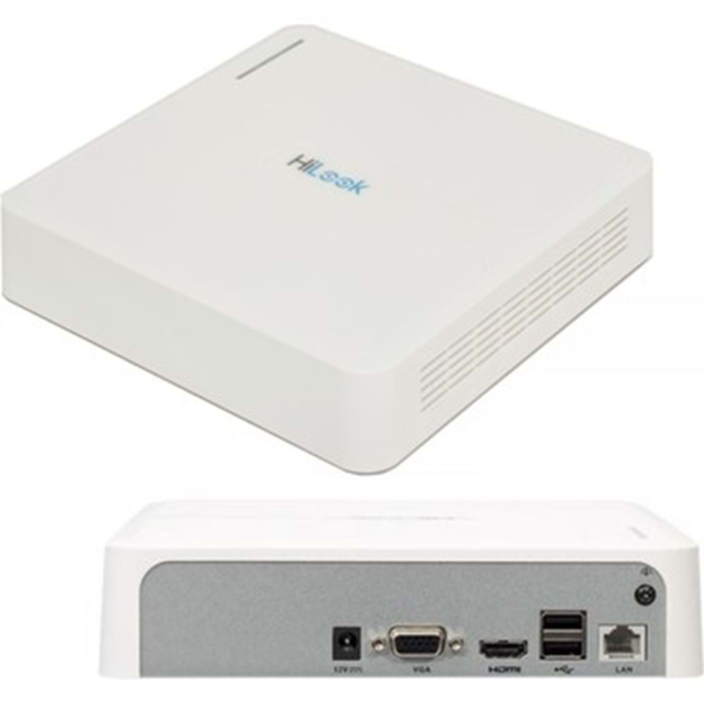 HiLook NVR-104H-D 4 Kanal 1HDD H,265+ NVR Kayıt Cihazı