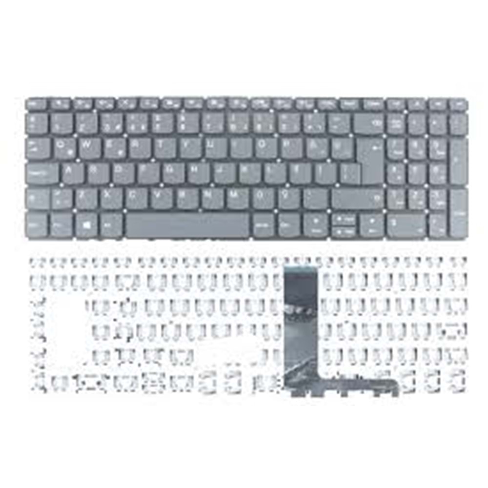 Retro NBKL224 Lenovo V330-15ISK Uyumlu Notebook Klavyesi - Siayh - TR