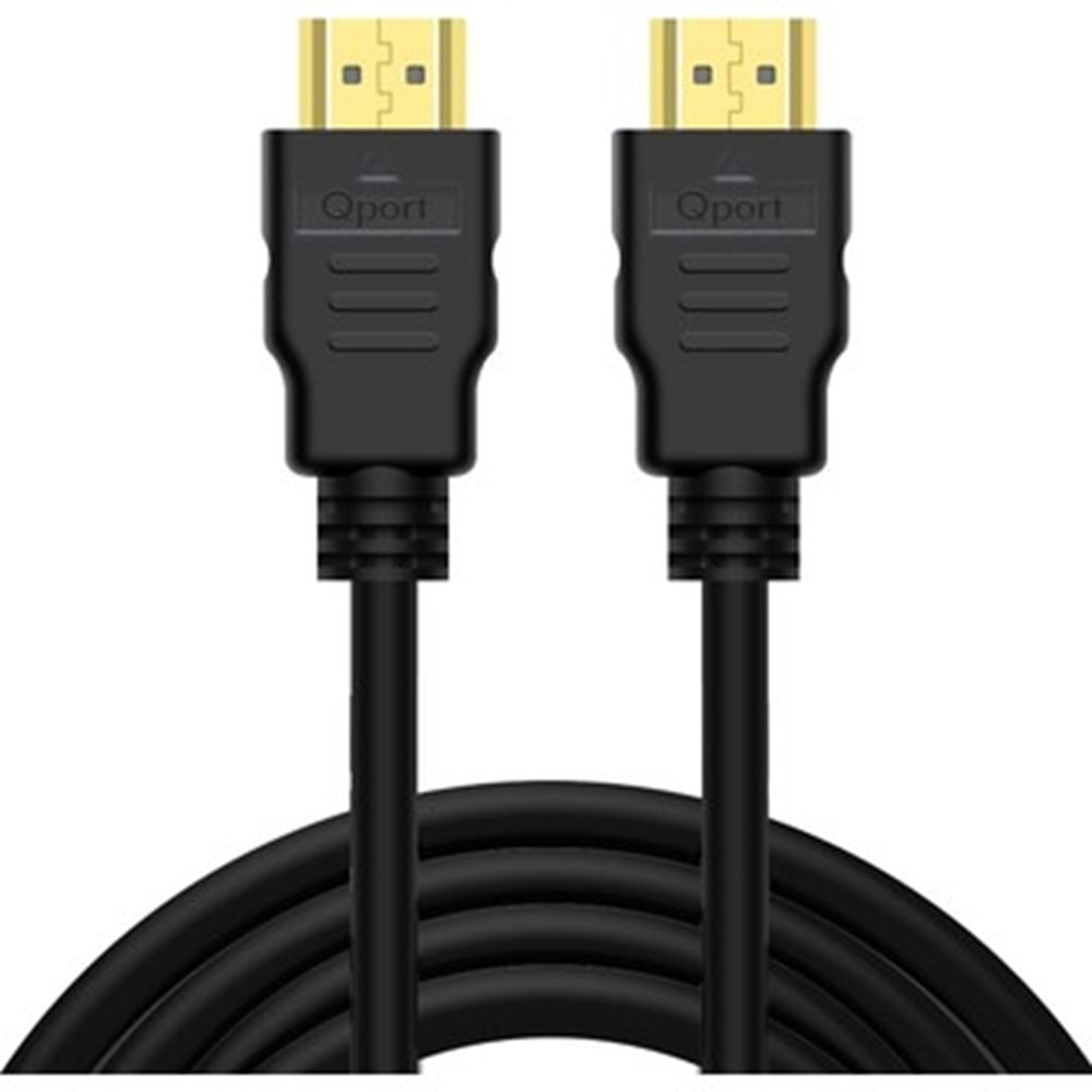 Qport Q-HDMI102 HDMI2,0 versiyon 4K 10M Kablo