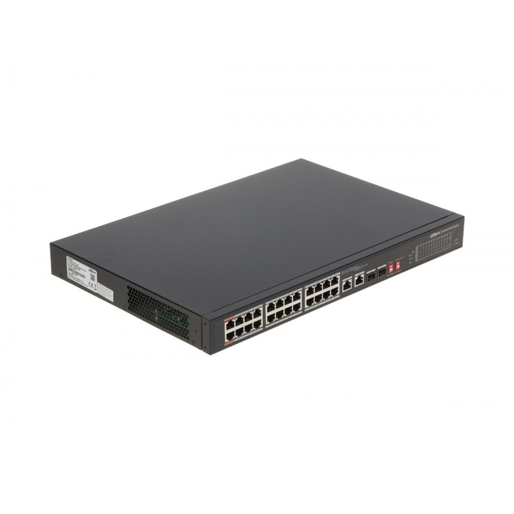 Dahua PFS3226-24ET-240 24FE PoE Port (240W), 2xCombo SFP Switch