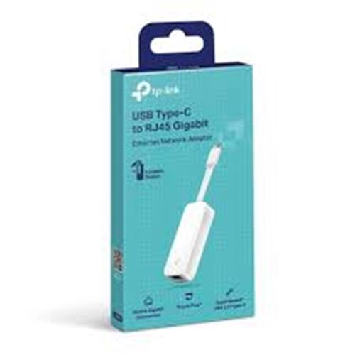 Tp-Link UE300C USB Type-C to RJ45 Dönüşümlü Gigabit Ethernet Network Adaptörü