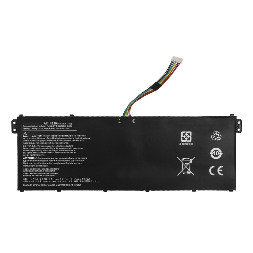 Retro RACL-095 Acer Aspire A515-41, A515-51, AC14B8K 4-Cell Notebook Bataryası