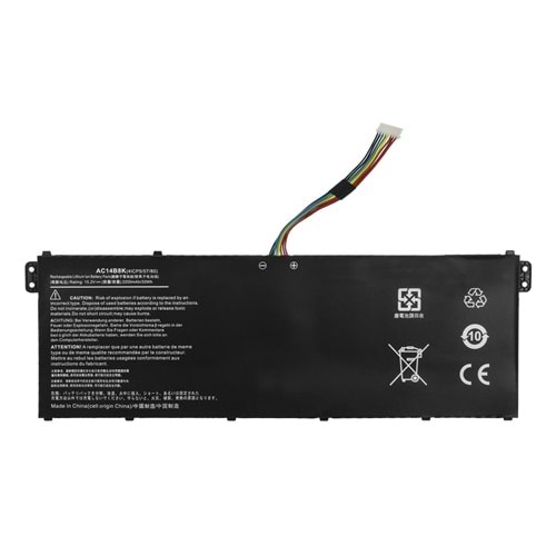 Retro RACL-095 Acer Aspire A515-41, A515-51, AC14B8K 4-Cell Notebook Bataryası