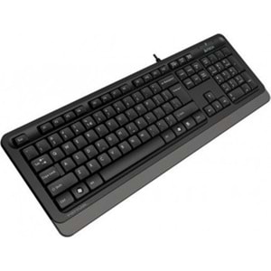 A4Tech FK10 Q Kablolu USB Multimedya Klavye Gri