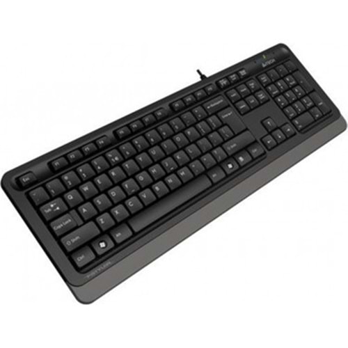 A4Tech FK10 Q Kablolu USB Multimedya Klavye Gri