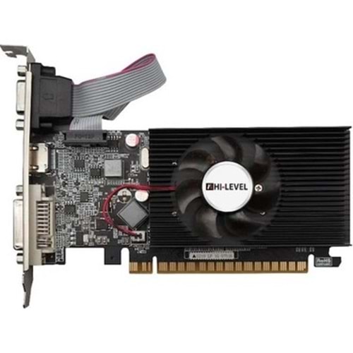 Hi-Level GT210 1GB DDR3 64Bit HDMI+DVI PCI-EXPRESS Ekran Kartı (HLV210D31G64S)
