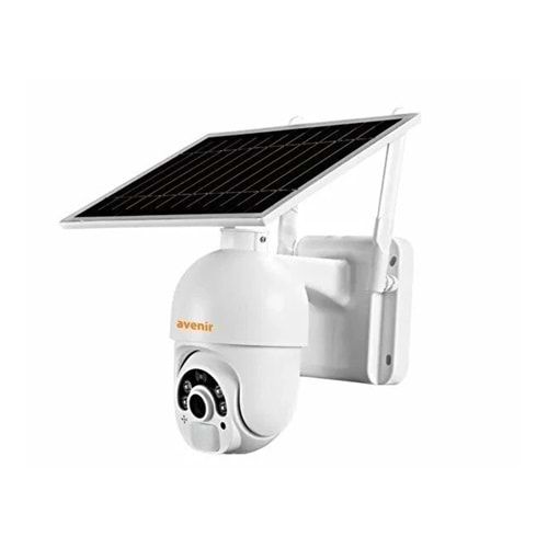 Avenir AV-S410 4G Sim Kartlı Güneş Enerjili (Solar) Dış Ortam 360° Hareketli Akıllı Kamera