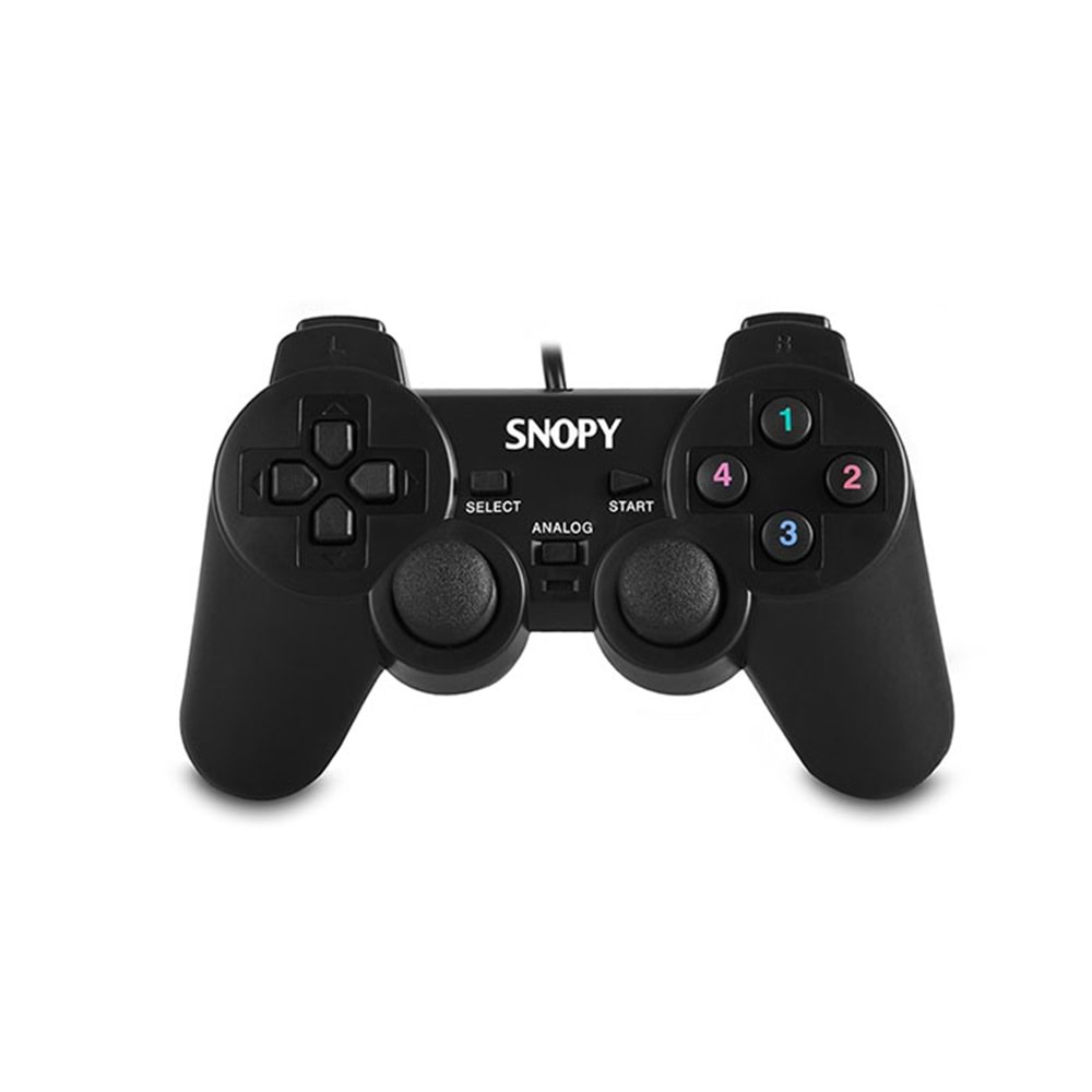 Snopy SG-401 USB/PC/PS3 1,8M Kablolu Titreşimli Gamepad Oyun Kolu