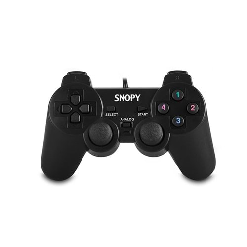 Snopy SG-401 USB/PC/PS3 1,8M Kablolu Titreşimli Gamepad Oyun Kolu