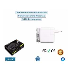Sprange SR-L23 Macbook Air 18,5 V 4,6A 85W MagSafe1 Apple Sarj Aleti