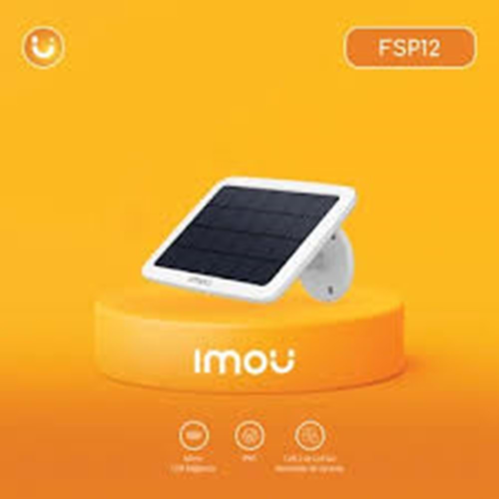 Imou Solar Panel / Imou Cell Go ve Cell 2 Kameralarla Uyumlu IP65