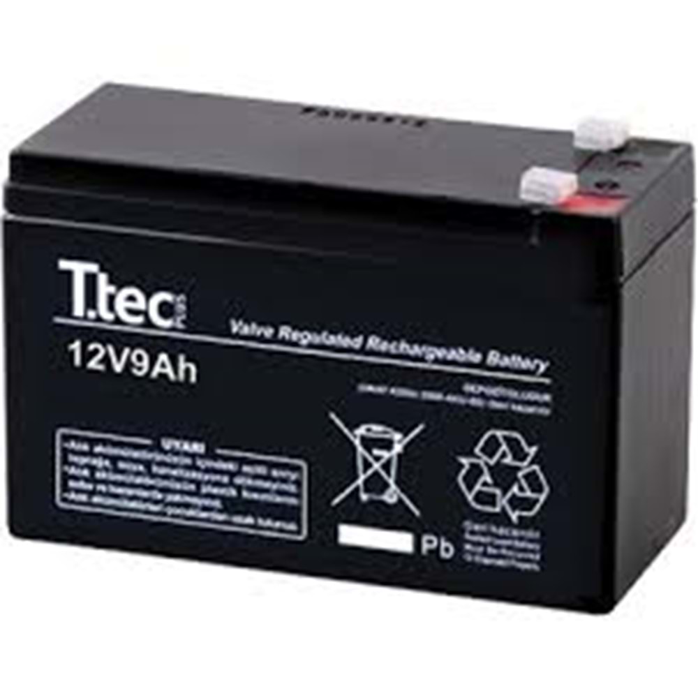 TTEC 12V 9Ah Bakımsız Kuru Akü