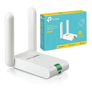 Tp-Link TL-WN822N 300 Mbps N Kablosuz 2x3dBi Antenli Yüksek Kazanımlı USB Adaptör