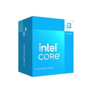 Intel Core I3-14100F 3,5Ghz LGA1700 12MB 58W 4 Çekirdek İşlemci