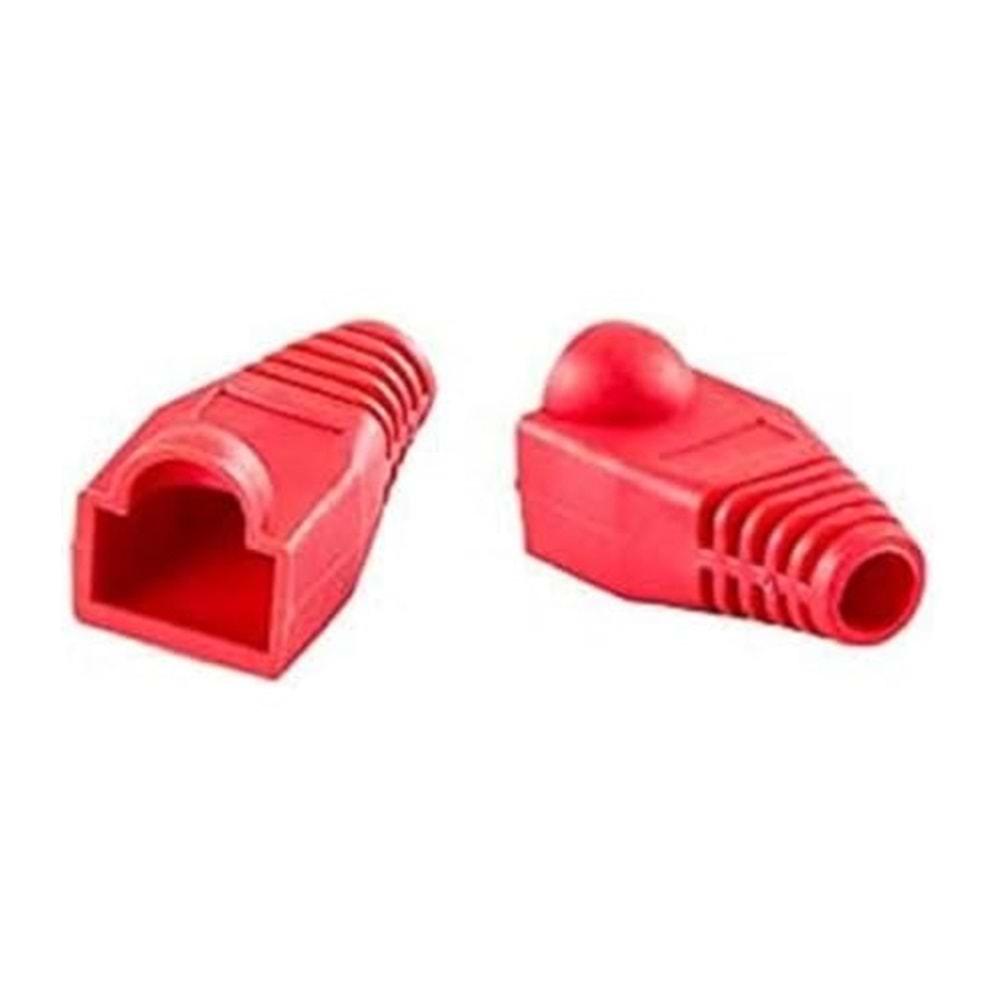 6,5MM Kırmızı RJ45 100'lü Boot Modül