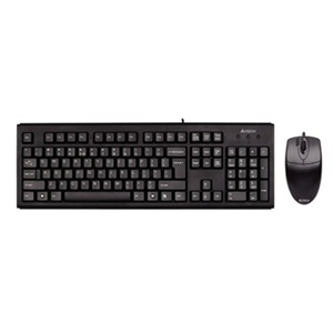 A4Tech KM-72620D Siyah USB Kablolu Klavye Mouse Kablolu Set