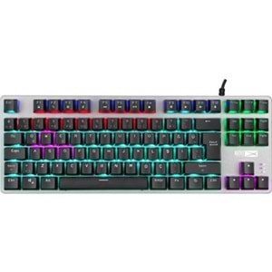 Altec ALGK8404 Siyah/Gümüş Blue Switch Kompakt Mekanik Gaming Klavye