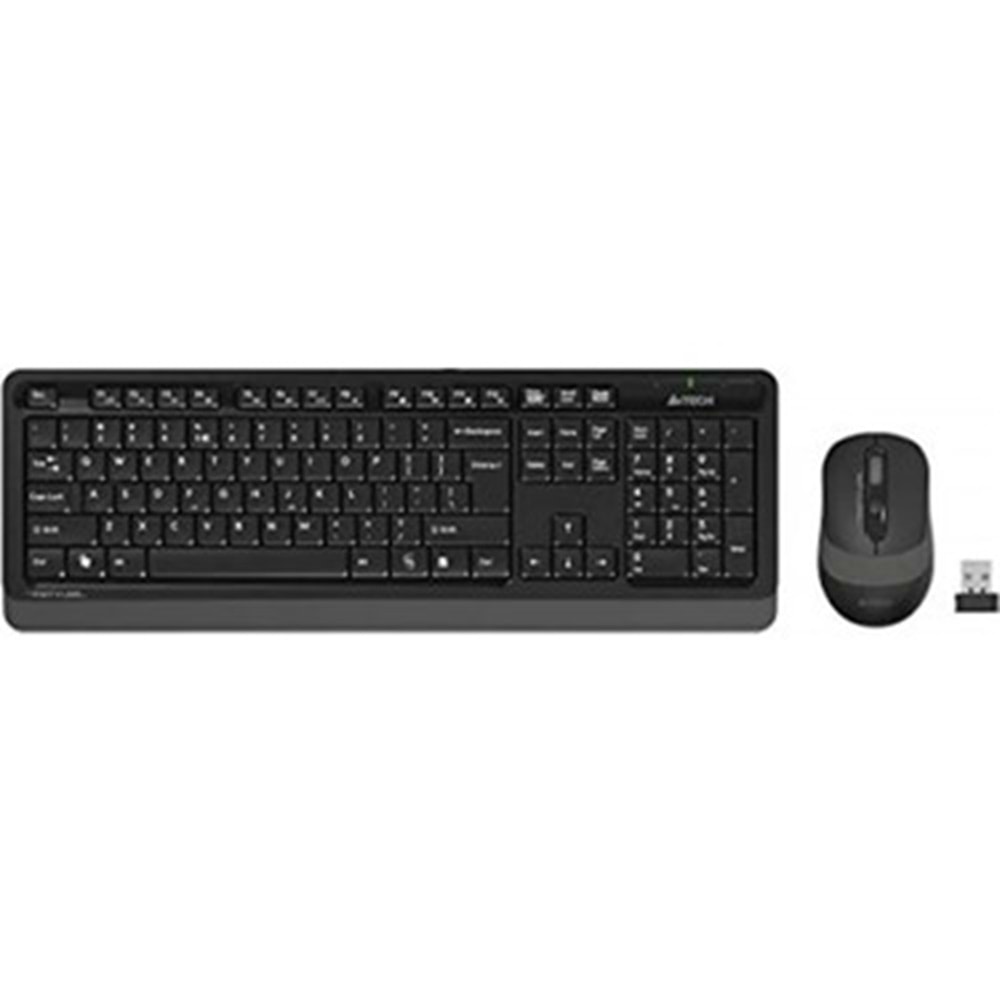 A4tech FG1010 2,4G USB Q Gri Kablosuz Klavye Mouse Set