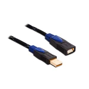 S-link SLX-977 Usb2,0 5m Gold Kılıflı Uzatma Kablosu