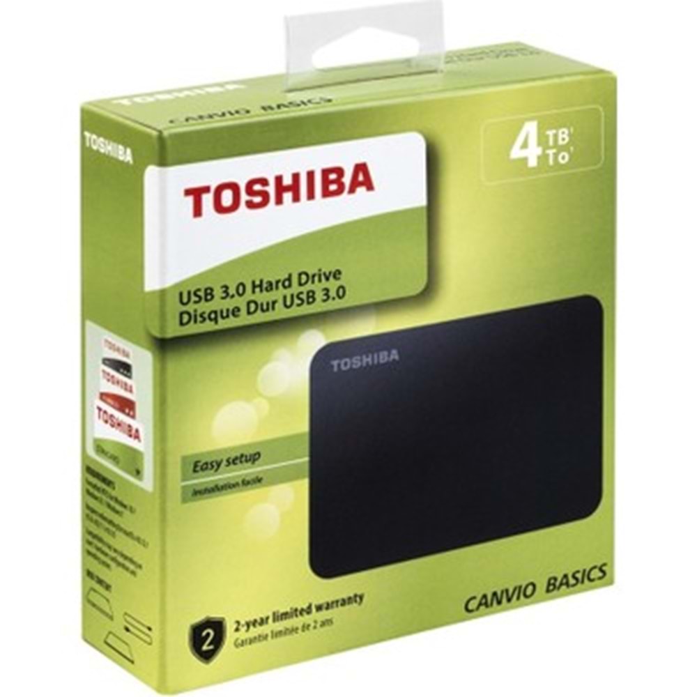 Toshiba Canvio Basics HDTB440EK3CA USB 3,0 2,5