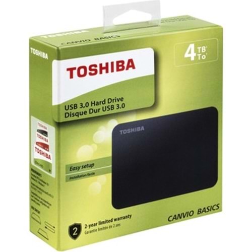 Toshiba Canvio Basics HDTB440EK3CA USB 3,0 2,5