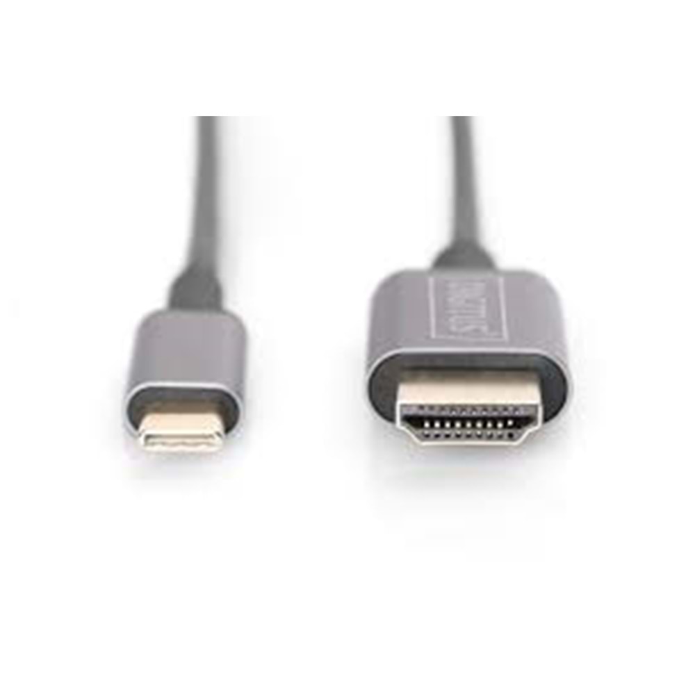 DIGITUS DA-70821 1,8 M Type-c to Hdmı Çevirici Adaptör Kablo