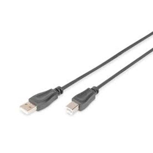 DIGITUS AK-300105-018-S Tip A-B 1,8m Usb Yazıcı Bağlantı Kablosu