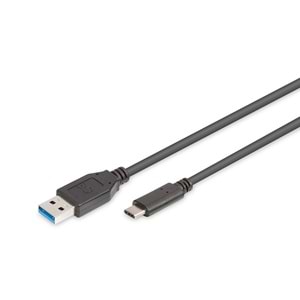 DIGITUS AK-300136-010-S Tip C-A 1,0mt Usb to Type-C Kablosu