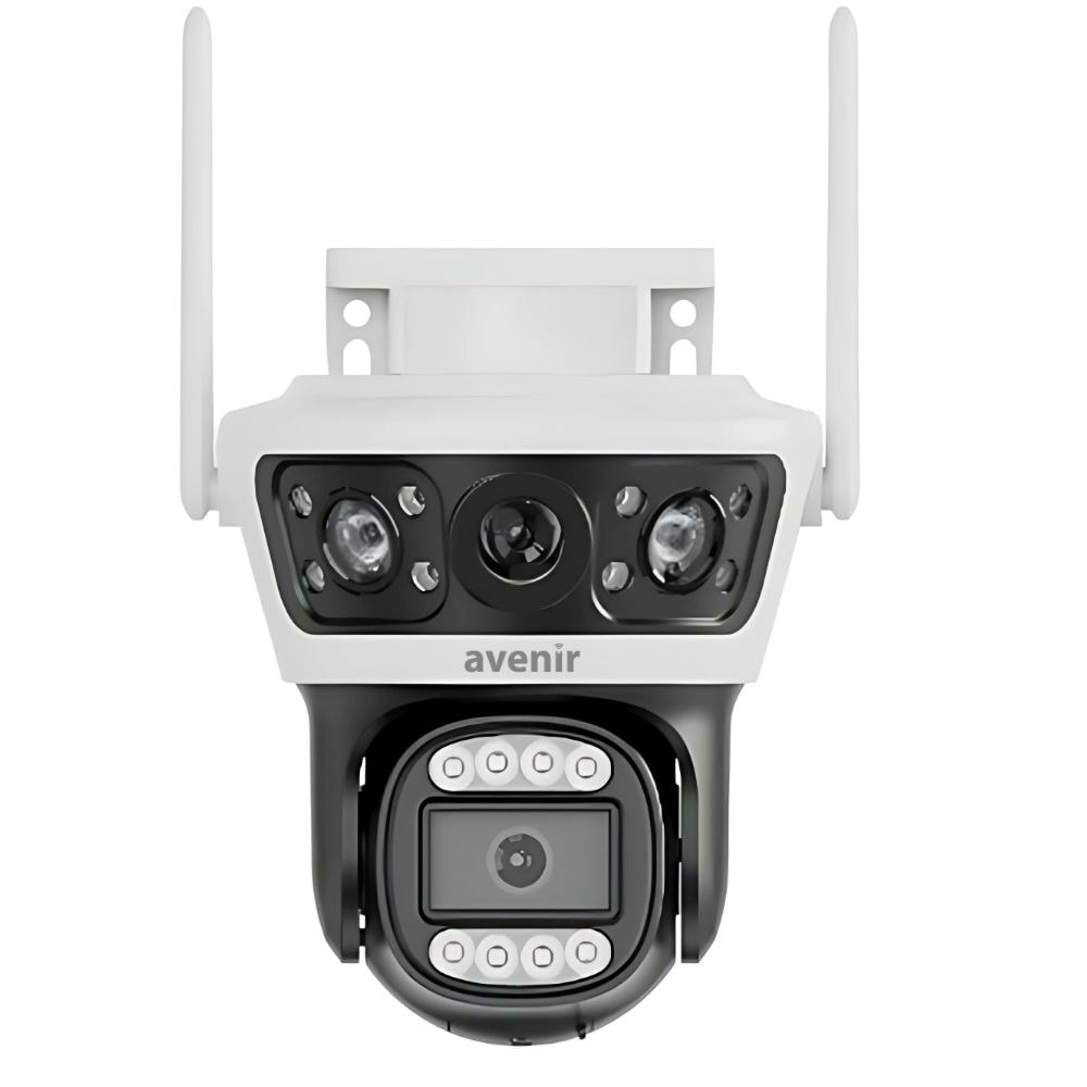 Avenir AV-S302 4MP 2Kameralı PTZ Wi-Fi Dış Mekan Kamera