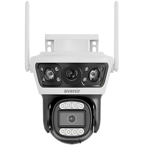 Avenir AV-S302 4MP 2Kameralı PTZ Wi-Fi Dış Mekan Kamera