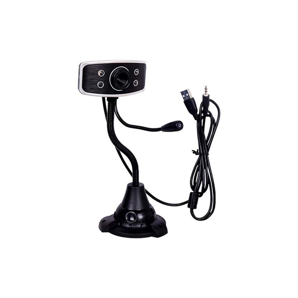 Asonic AS-WC825 300K 480P USB Mikrofonlu Görüş Ledli Pc Kamera