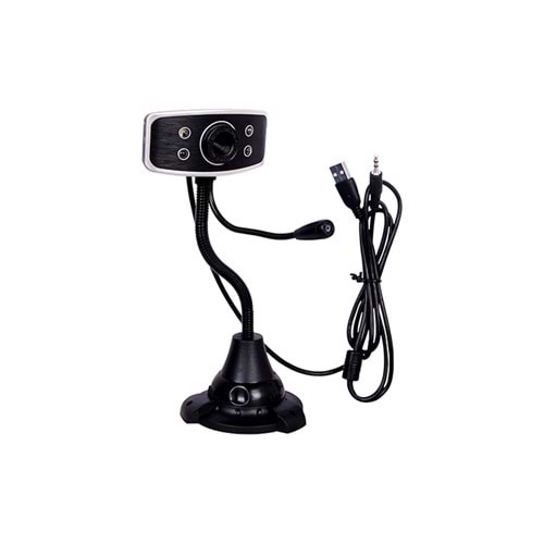 Asonic AS-WC825 300K 480P USB Mikrofonlu Görüş Ledli Pc Kamera