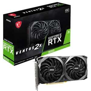 MSI VENTUS 2X XS OC GEFORCE RTX3050 8GB GDDR6 128BIT EKRAN KARTI