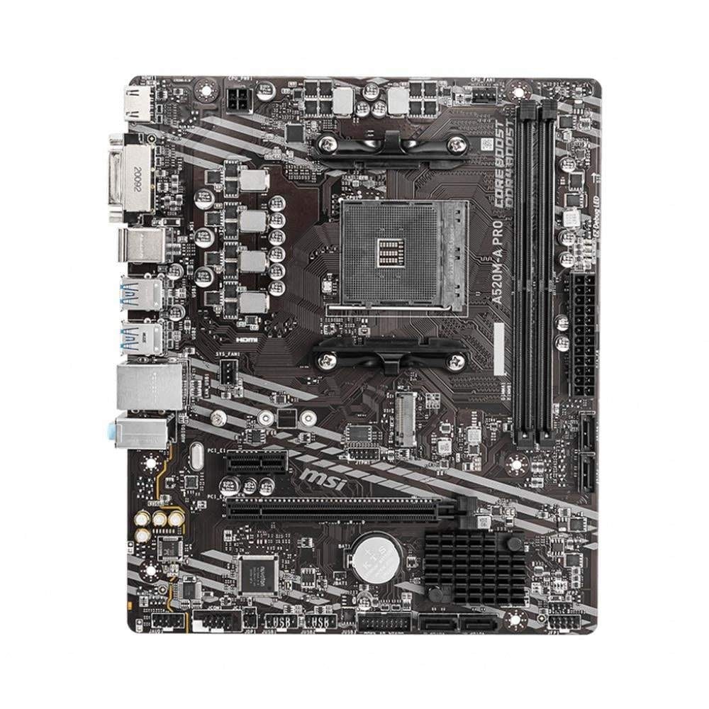 MSI A520M-A PRO DDR4 AM4 M.2 MATX ANAKART