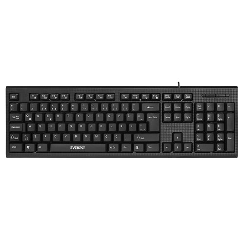 Everest KB-871U Siyah USB Q Standart Klavye