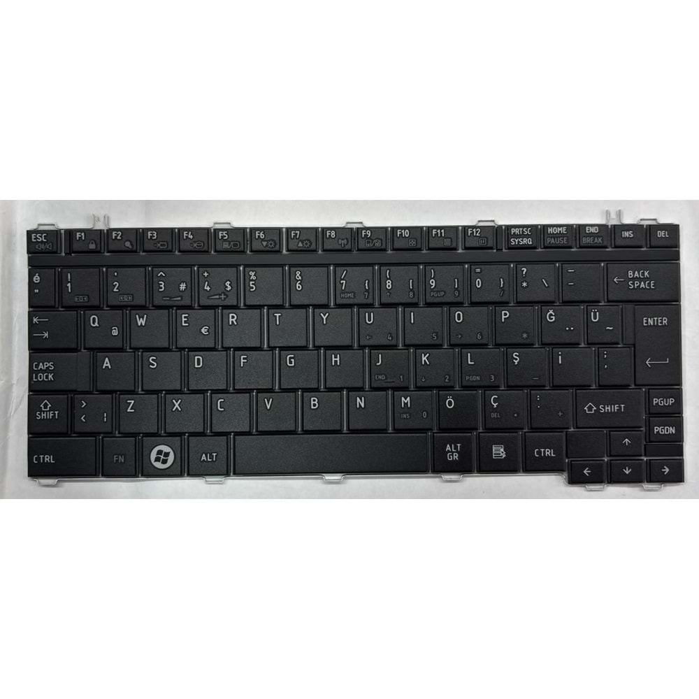 Retro NBKL573BTR Toshiba Satellite U500 Uyumlu Siyah Notebook Klavyesi