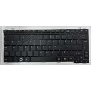 Retro NBKL573BTR Toshiba Satellite U500 Uyumlu Siyah Notebook Klavyesi