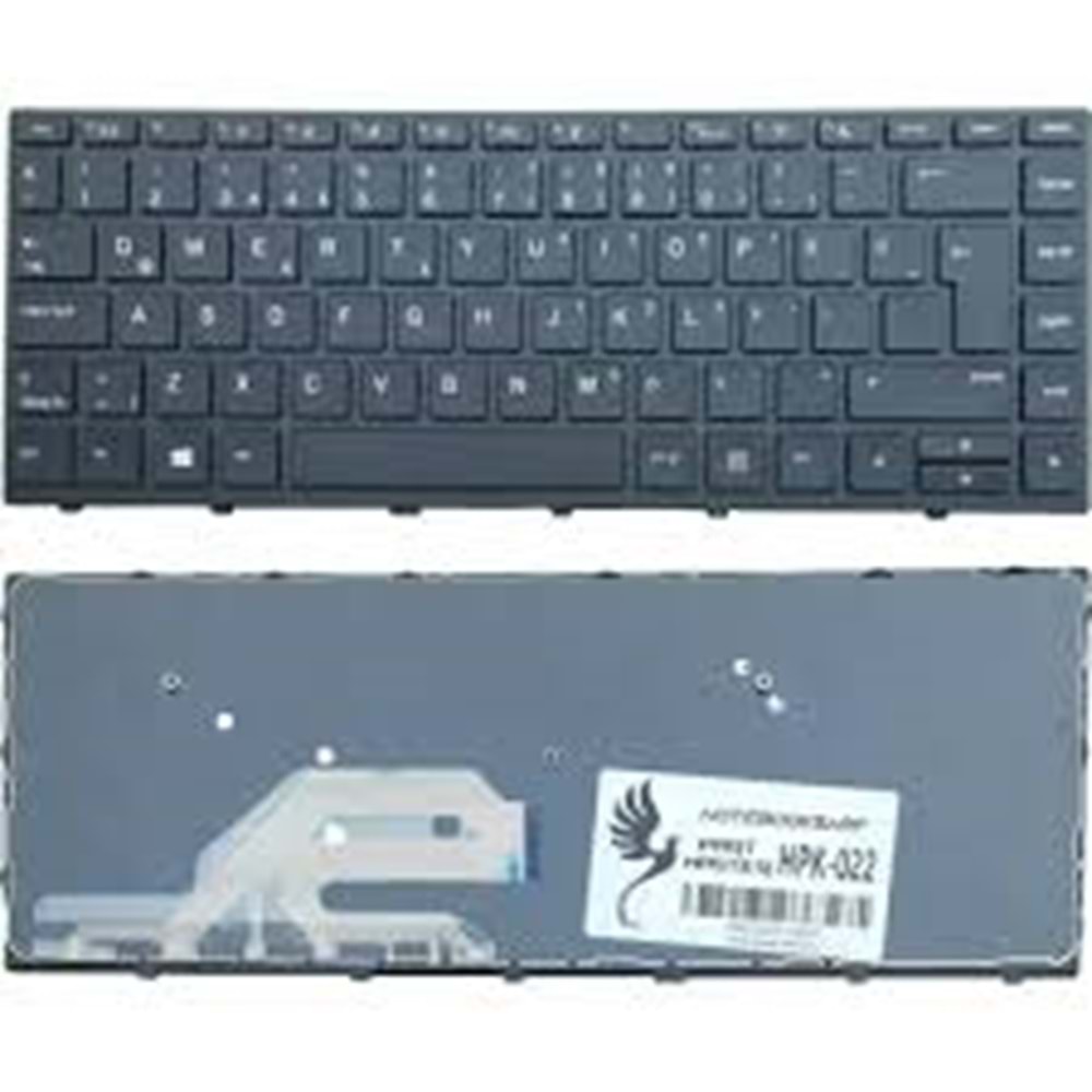 RETRO NBKL332 HP PROBOOK 430 G5 UYUMLU SIYAH NOTEBOOK KLAVYE